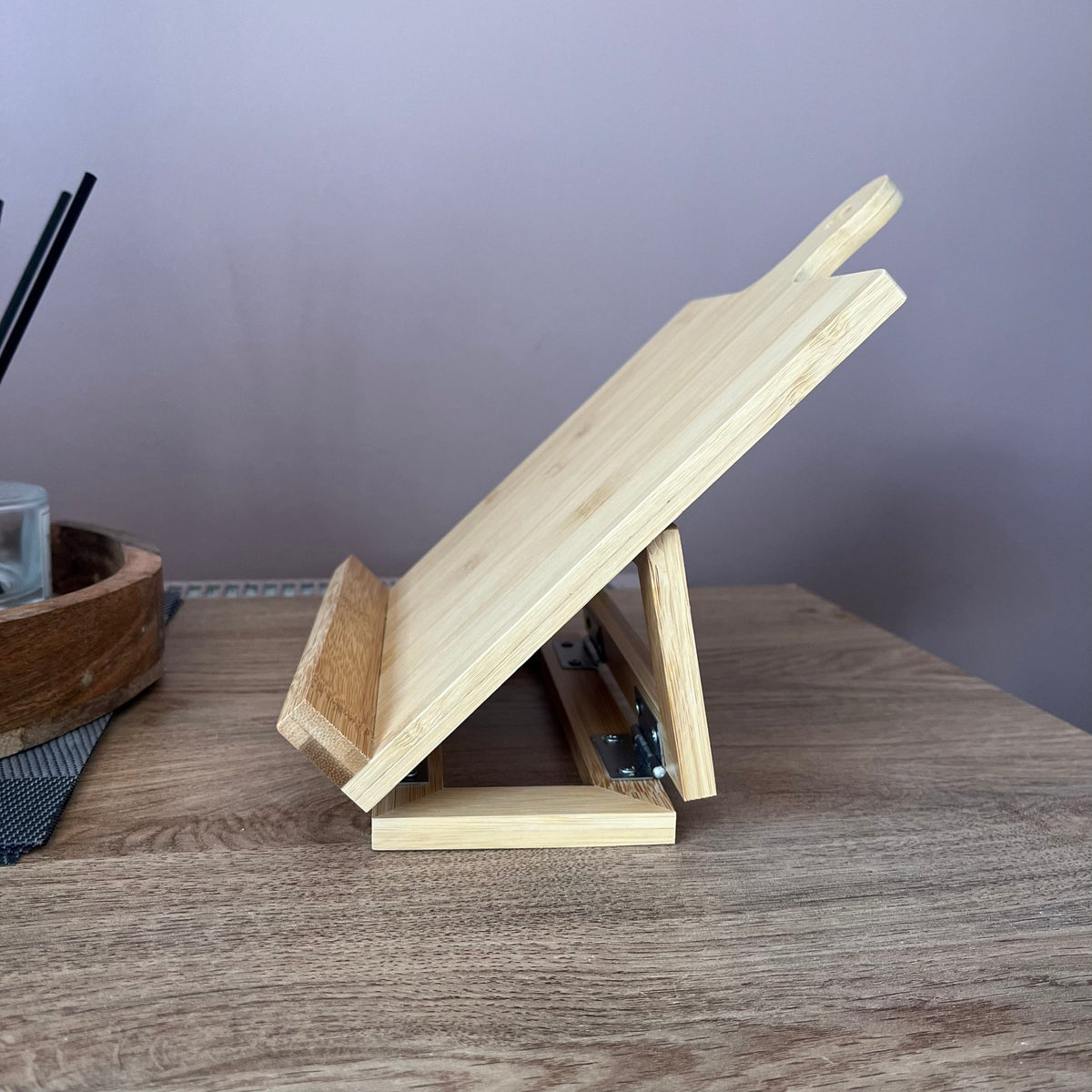 Organic Bamboo Book Stand, Wooden Cookbook Stand, Recipe holder, Wedding  Book, Housewarming Gift, Sustainable Gift - On Sale - Bed Bath & Beyond -  33137364