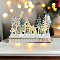 Reindeer & Trees LED Scene Decoration - Cherish Home