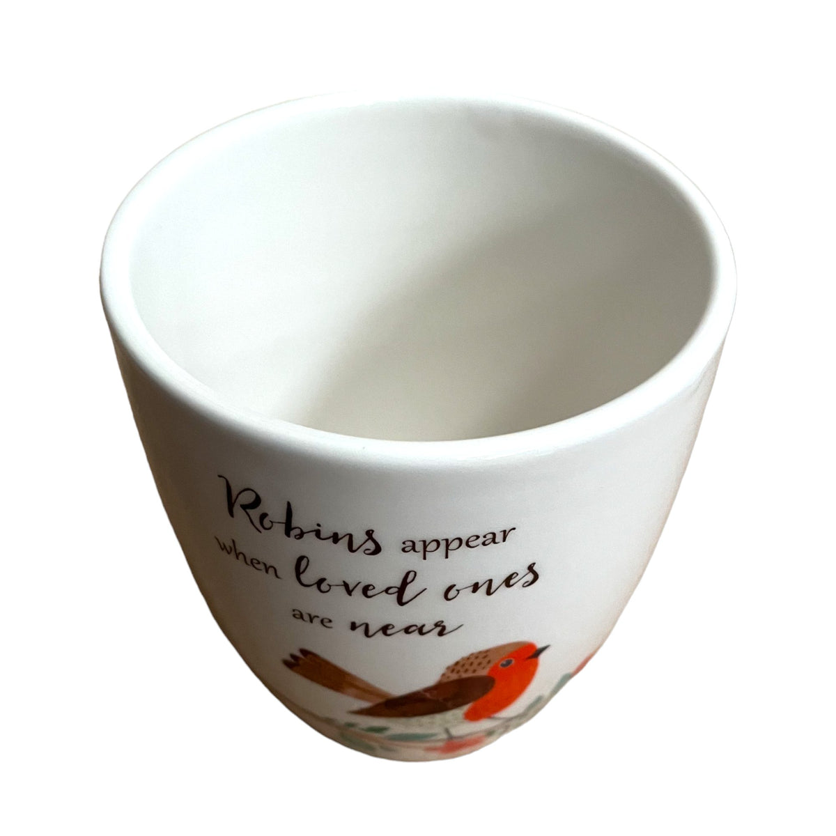 Robin White Ceramic Plant Pot – Cherish Home