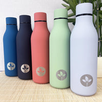 Cherish Planet Soft-touch Stainless Steel Water Bottle (550ml)