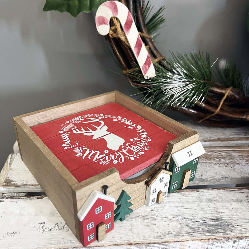 Special Christmas Coaster Set - Cherish Home