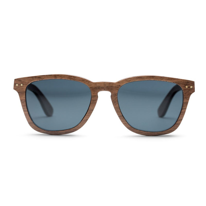 Stylish Walnut Unisex Sunglasses wth Carry Case - Tonal Brown - Cherish Home