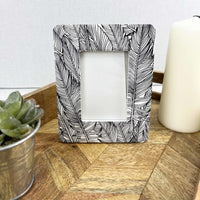 Tranquil Black & White Stylish Mini Photo Frame - Cherish Home