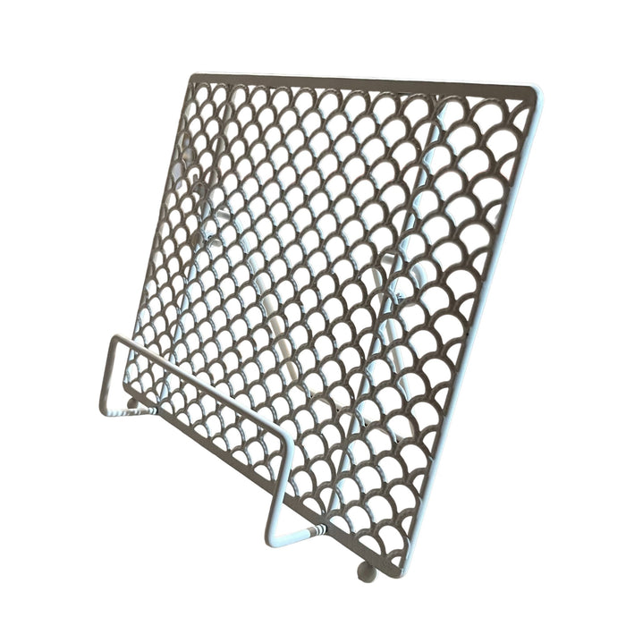 White Cookbook Stand - Cherish Home