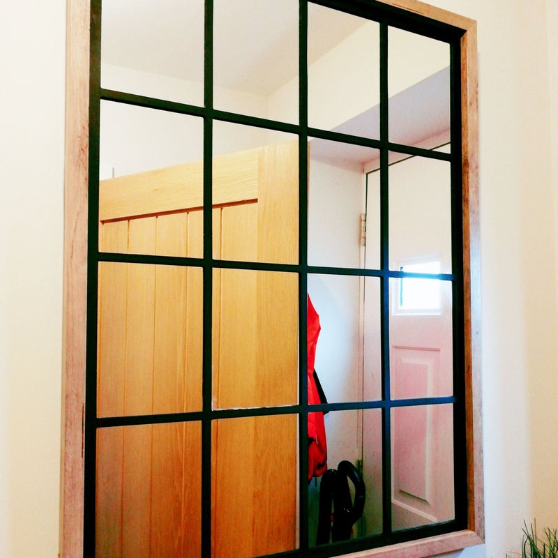 Window Style Wall Mirror - Cherish Home
