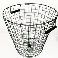 Black metal wire basket 