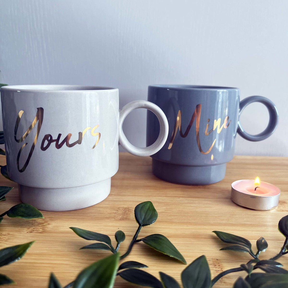 Yours & Mine Mugs - Set of 2 - Cherish Home